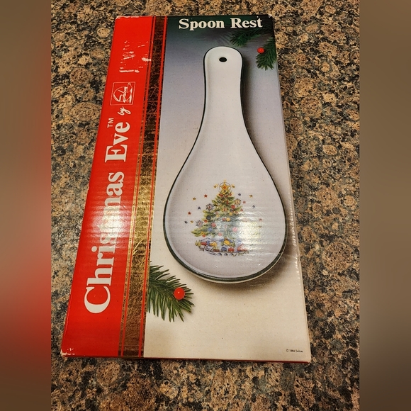 Vintage Salem Christmas Eve Spoon Rest - Picture 6 of 9